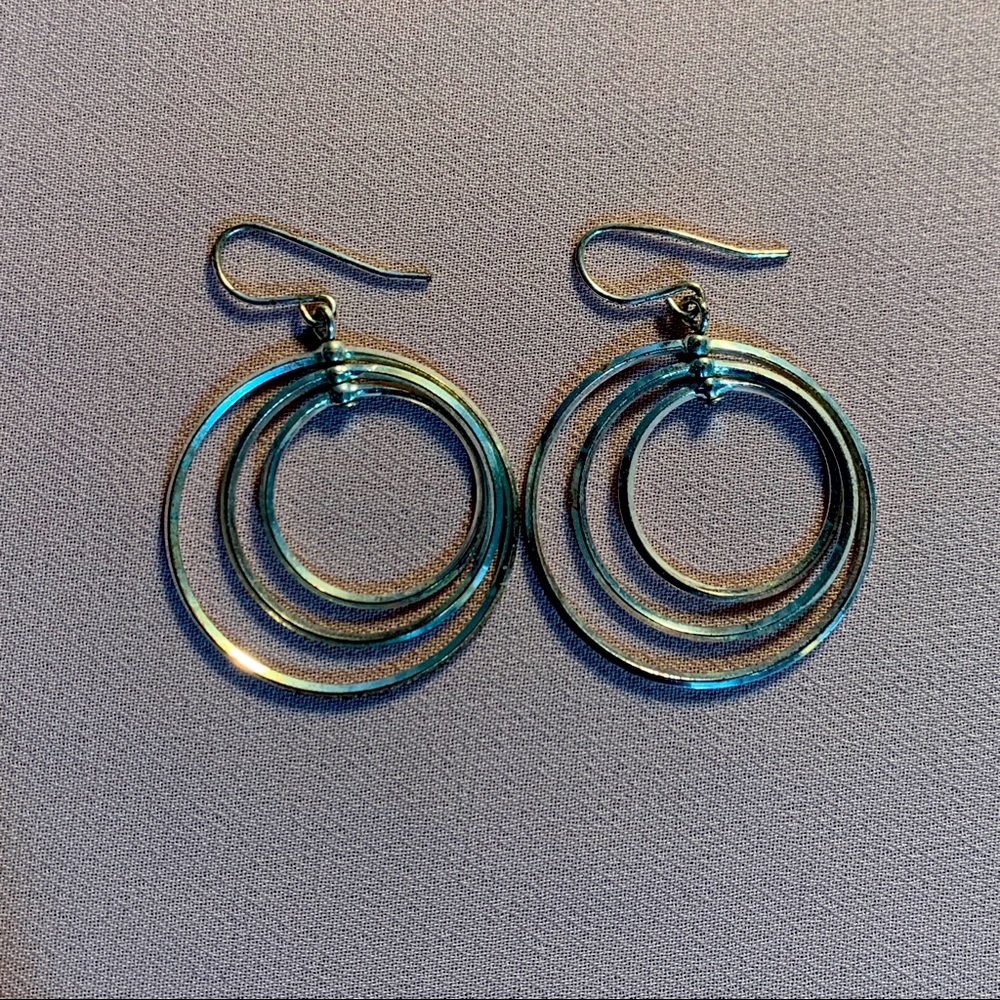 Circle Dangle Earrings
